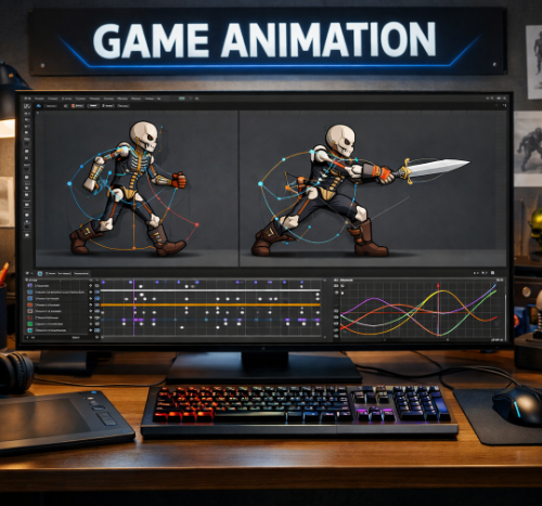 Game Animation Production Package