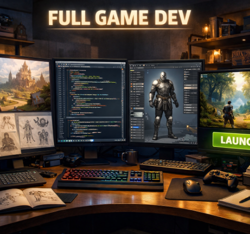 Indie Game Full-Process Development Package