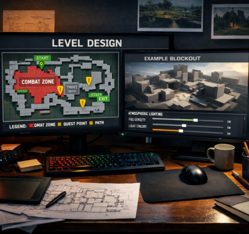 Game Scene Construction Package